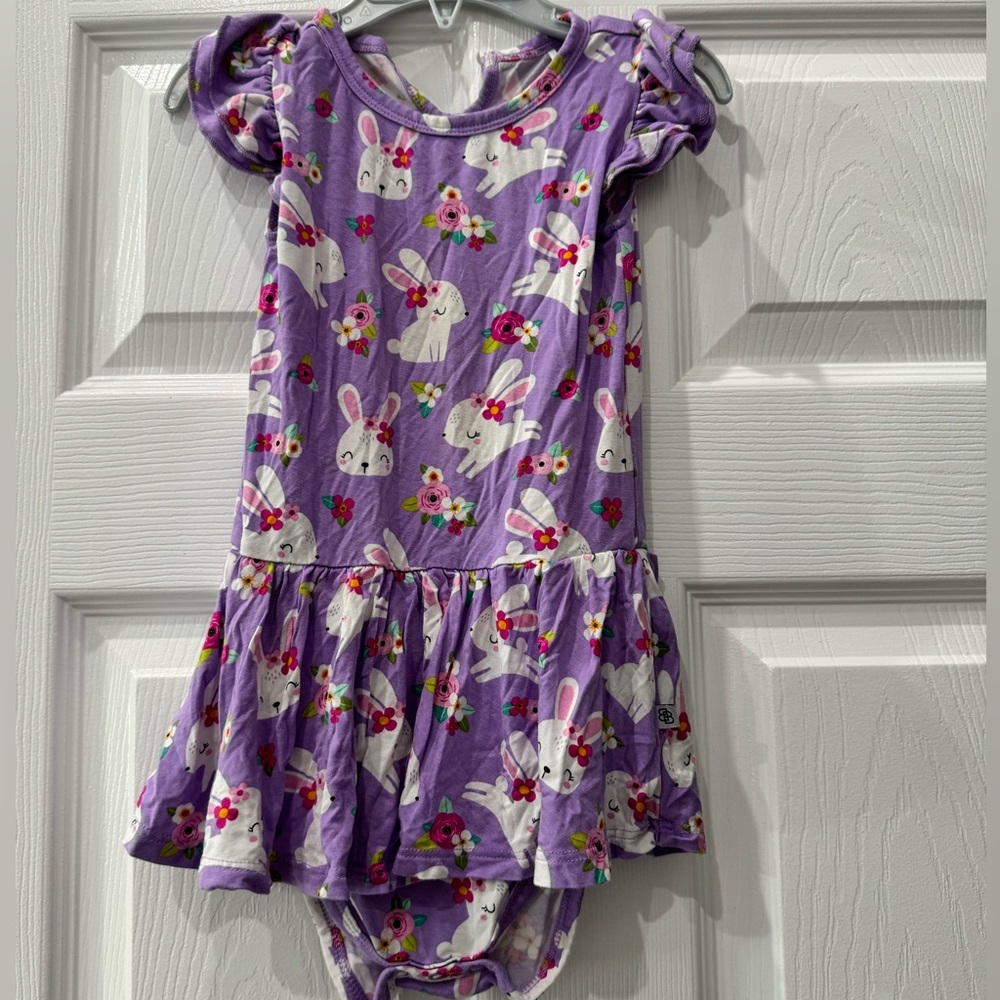Bums and roses (former little bum bums) Easter dress with bodysuit